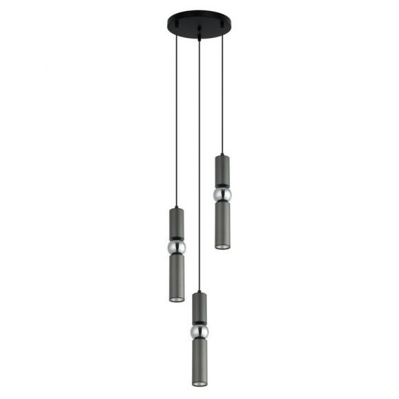 Italux PND-14290-3-GR Pendelleuchte Isidora GU10