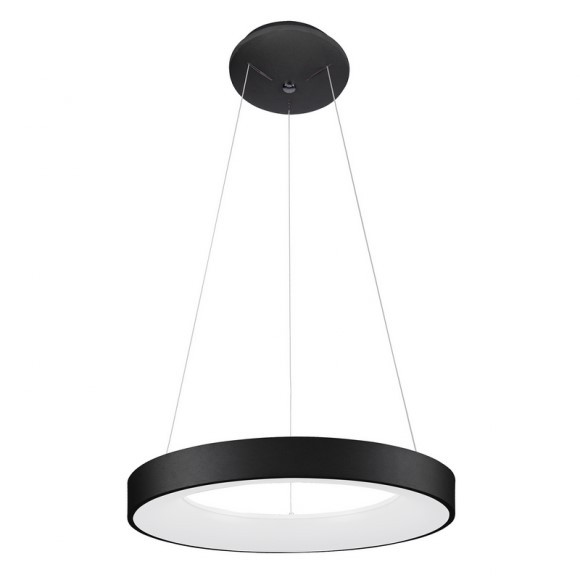 ITALUX 5304-840RP-BK-4 Giulia Pendelleuchte LED D480mm 40W/2200lm 4000K schwarz, weiß