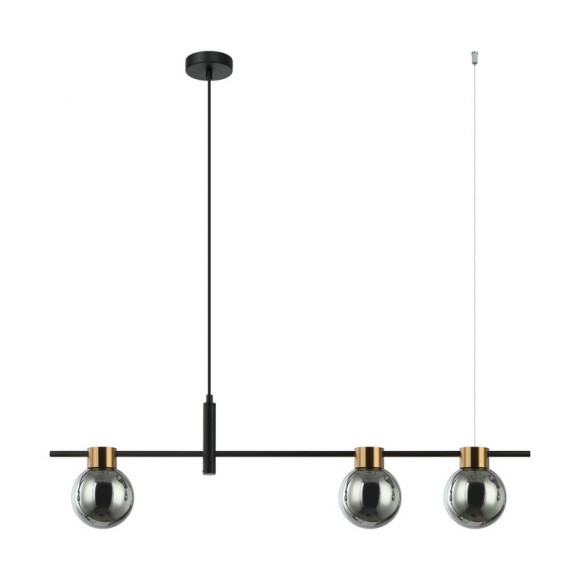 Italux PND-5225-3-BK-SG Pendelleuchte Bletter G9