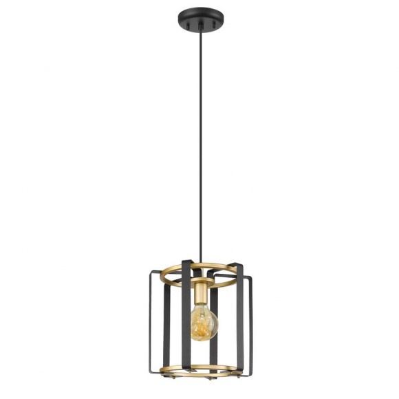 Italux PND-44003-1-BK-GD Pendelleuchte Primero E27