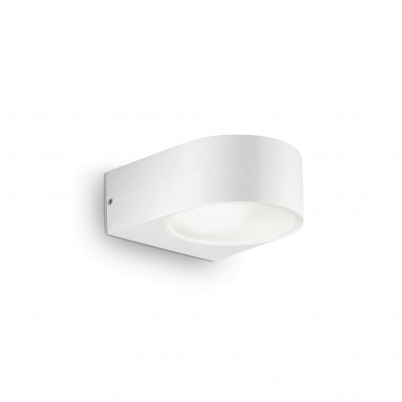 Ideal Lux 018522 Außenwandleuchte 1x60W Iko | E27 | IP44 - weiß