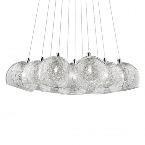 Ideal Lux 060224 Zeit ein Hängeleuchte Cin 11x20W | G4 - chrom