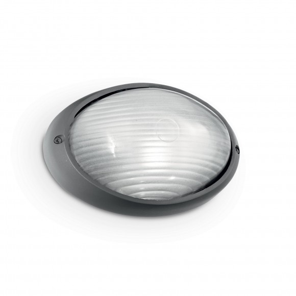 Ideal Lux 061818 Außenwandleuchte 1x60W Big Mike | E27 | IP54 - anthrazit
