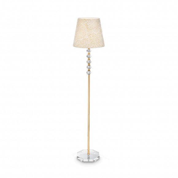 Ideal Lux 077765 Stehleuchte 1x60W Queen | E27 - gold