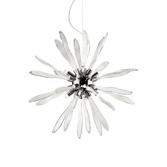 Ideal Lux 086576 Pendelleuchte 8x40W Corallo Bianco | G9 - weiß
