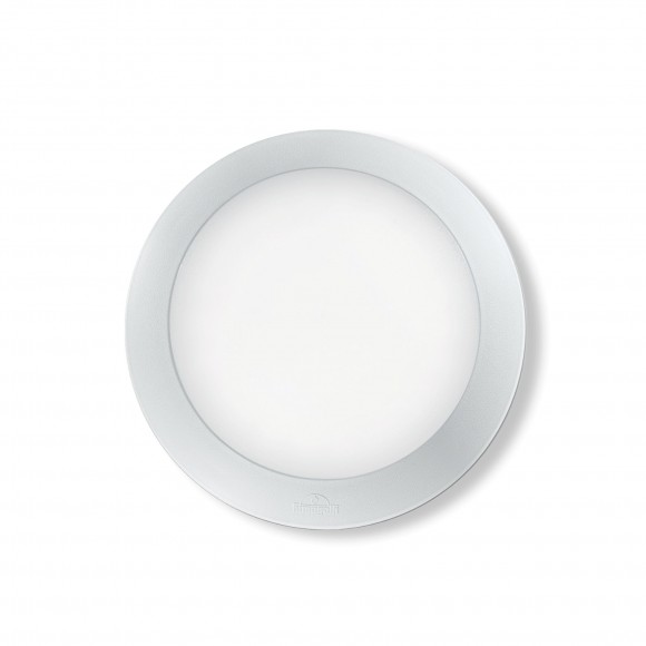Ideal Lux 096421 LED Außenwandleuchte 1x11W Berta | GX53 - weiß, Kreis