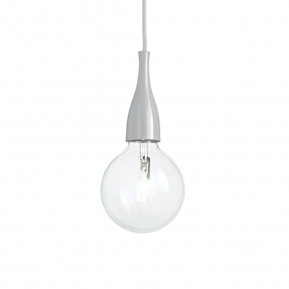 Ideal Lux 101118 Pendelleuchte 1x70W Minal Grigio | E27