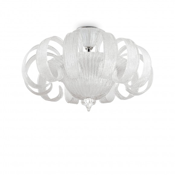 Ideal Lux 103440 Aufputzleuchte 4x40W Tintoretto | E14 - silber