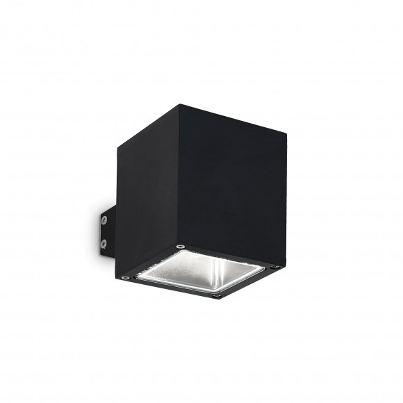 Ideal Lux 123080 Außenwandleuchte 1x40W Snif Square Nero | G9 | IP44 - schwarz