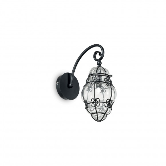 Ideal Lux 131771 Wandleuchte Anfora 1x28W | G9 - schwarz