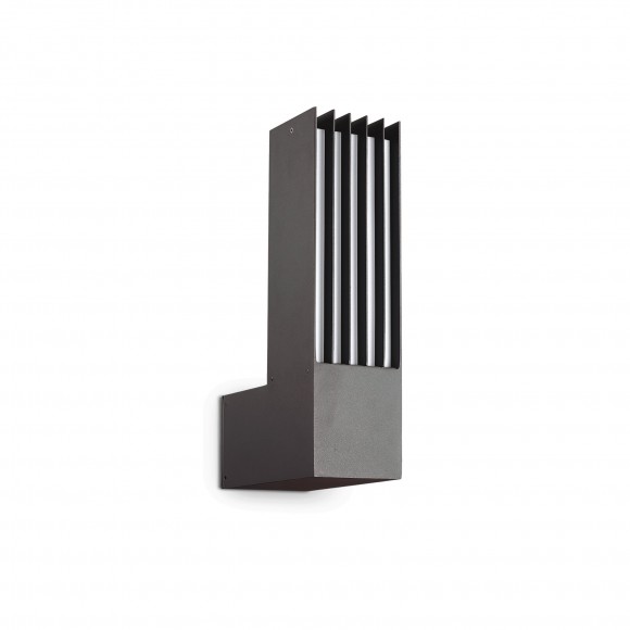 Ideal Lux 135854 Außenwandleuchte Marte 1x60W| E27 | IP44 - anthrazit