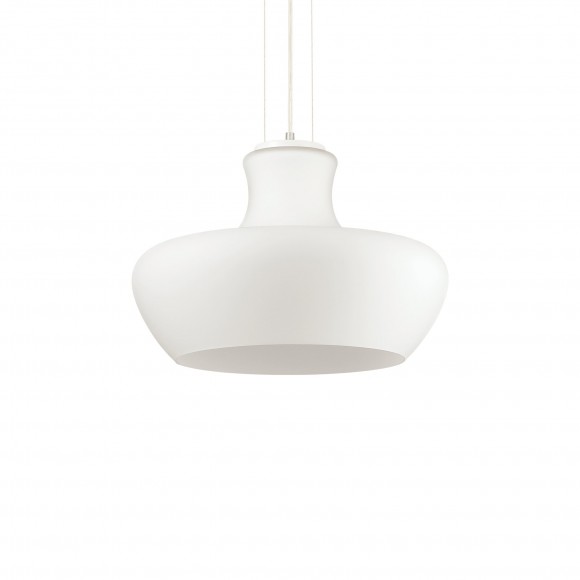 Ideal Lux 137308 Pendelleuchte Aladino 1x60W | E27 - weiß