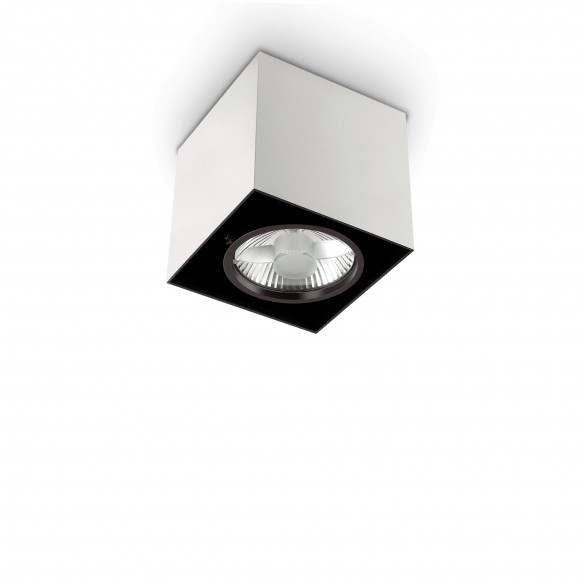 Ideal Lux 140933 Decken- und Spotleuchte Mood 1x50W| GU10 - weiß