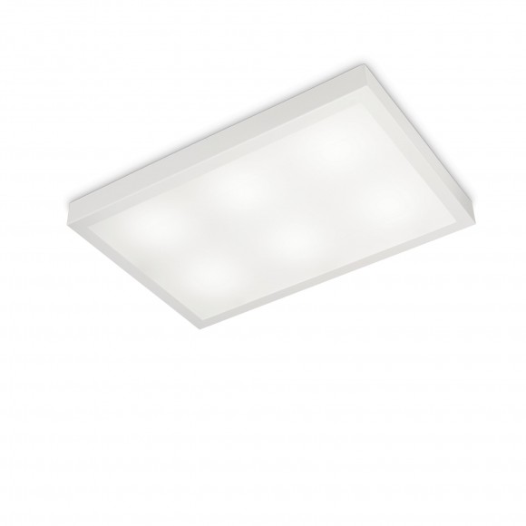 Ideal Lux 142 180 Anbauleuchte Union 6x15W| GX53 - weiß