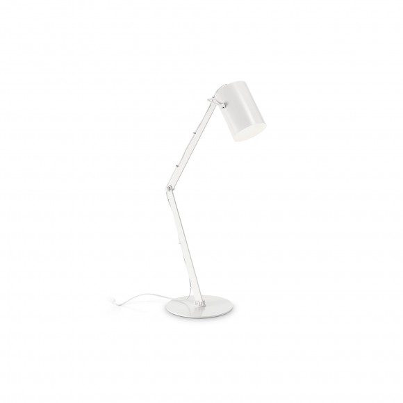 Ideal Lux 144856 Tischleuchte Bin 1x40W| E27 - weiß