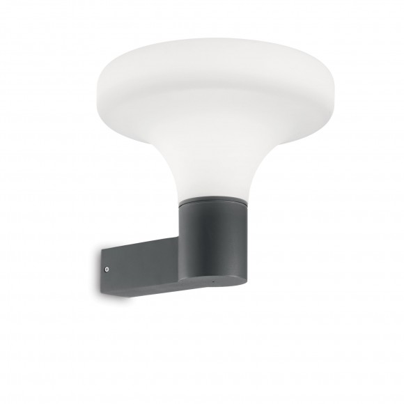 Ideal Lux 146553 Außenwandleuchte Sound 1x60W| E27 | IP44 - anthrazit