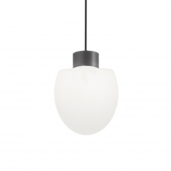 Ideal Lux 149974 Außen den Deckenleuchte 1x60W Concerto | E27 | IP44 - anthrazit