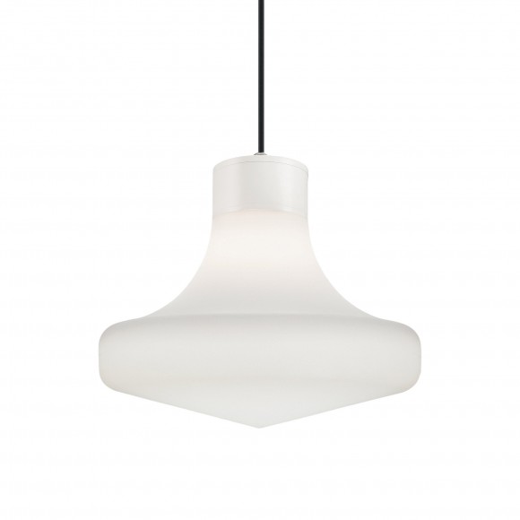 Ideal Lux 150 055 Außen-Hängeleuchte Sound 1x60W | E27 | IP44 - weiß