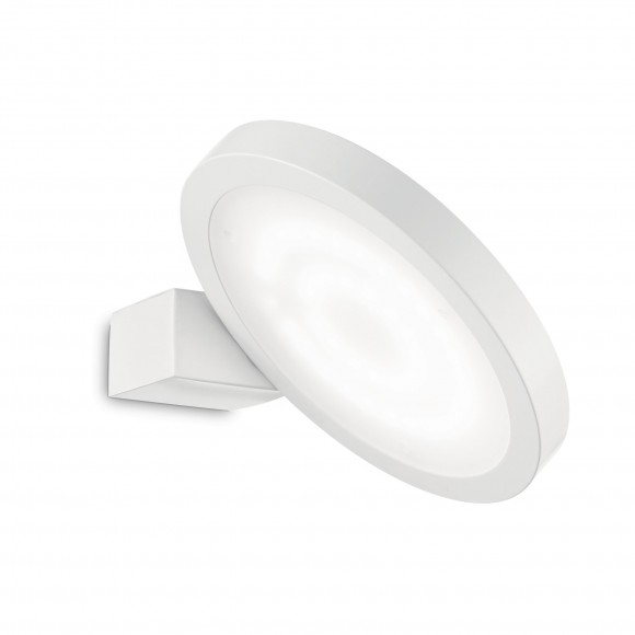 Ideal Lux 155395 LED Wandleuchte Flap Round Bianco 1X15W | 3000K - weiß