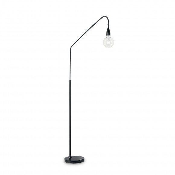 Ideal Lux 163369 Stehleuchte Minal Nero 1x60W | E27 - schwarz