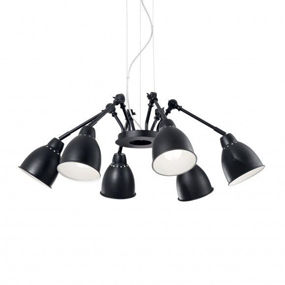Ideal Lux 174242 Pendelleuchte Newton 6x60W | E27