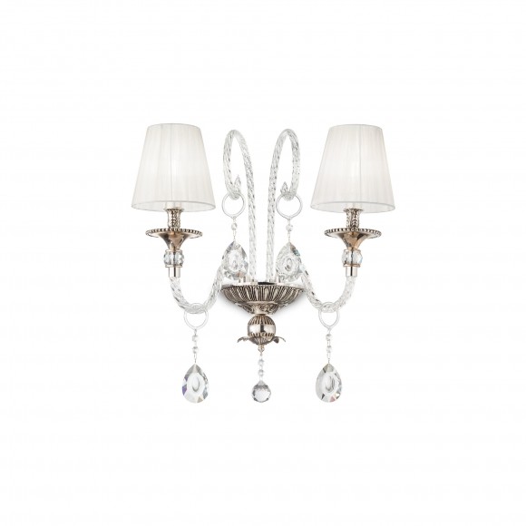 Ideal Lux 174914 Wandleuchte Romantik 2x40W|E14