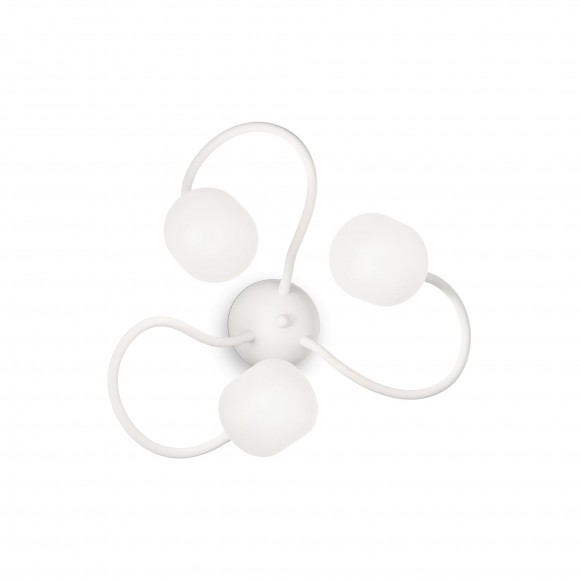 Ideal Lux 175 072 Anbauleuchte Octopus Bianco 3x28W | G9 - weiß