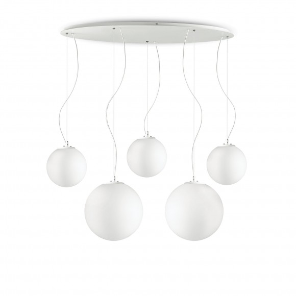 Ideal Lux 186894 Pendelleuchte Mapa Riga 5x60W|E27