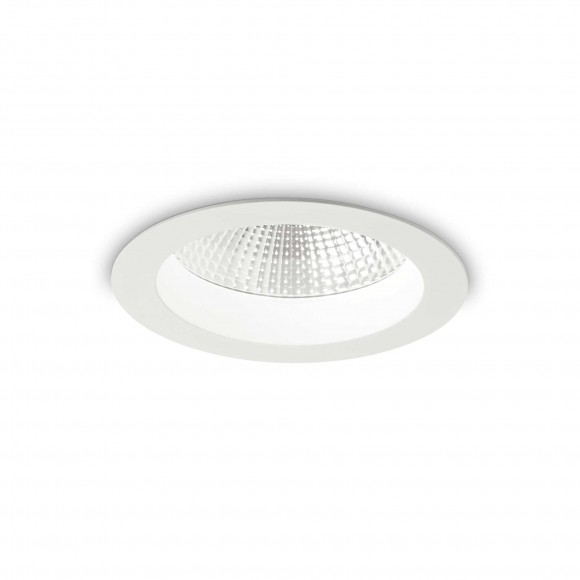 Ideal Lux 193366 LED -Deckenleuchte Basic Accent 1x15W | 1650lm | 4000k | IP44 - weiß