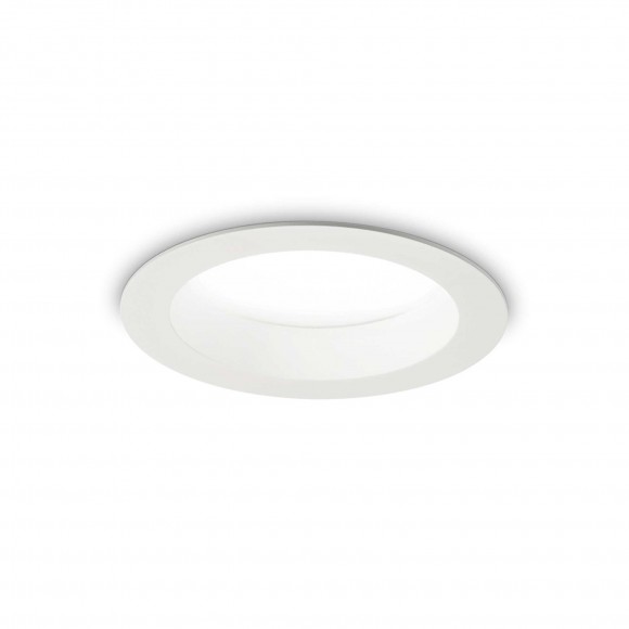 Ideal Lux 193410 LED Deckenleuchte Basic Wide 1x15W | 1600lm | 4000k | IP44 - weiß