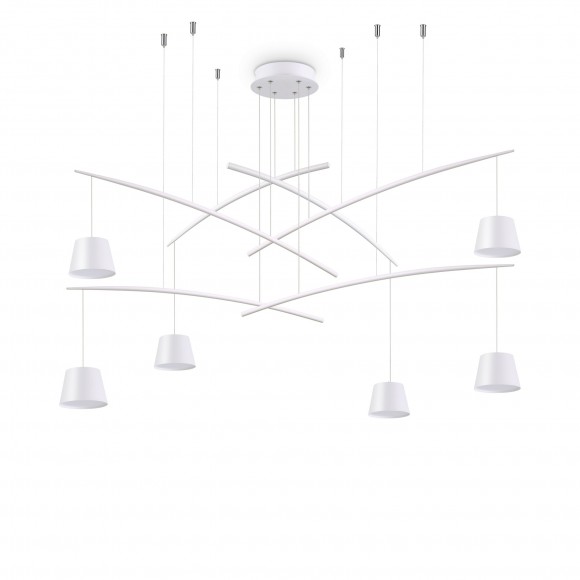 Ideal Lux 196985 LED Hängeleuchte Deckenleuchte Fish 6x37W | 3000K