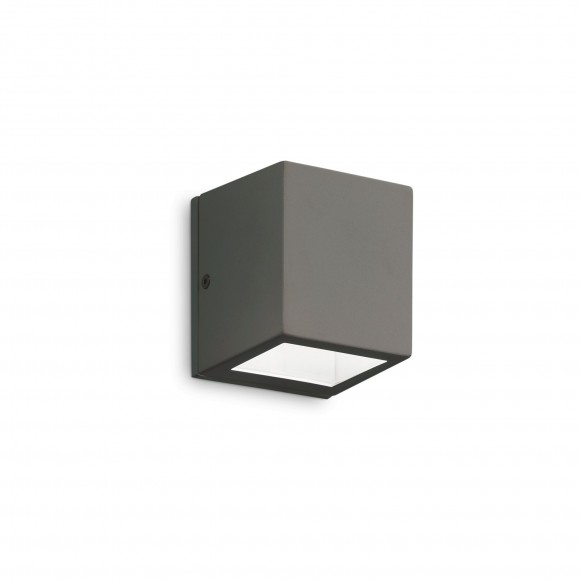 Ideal Lux 229539 Außenwandleuchte Twin 1x15W | G9 | IP44 - grau