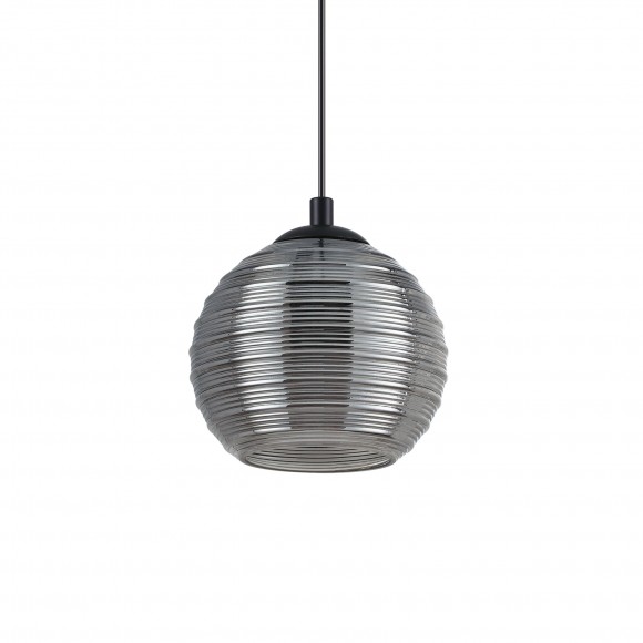Ideal Lux 241258 Kronleuchter Riga 1x60W | E27 - rauchglas