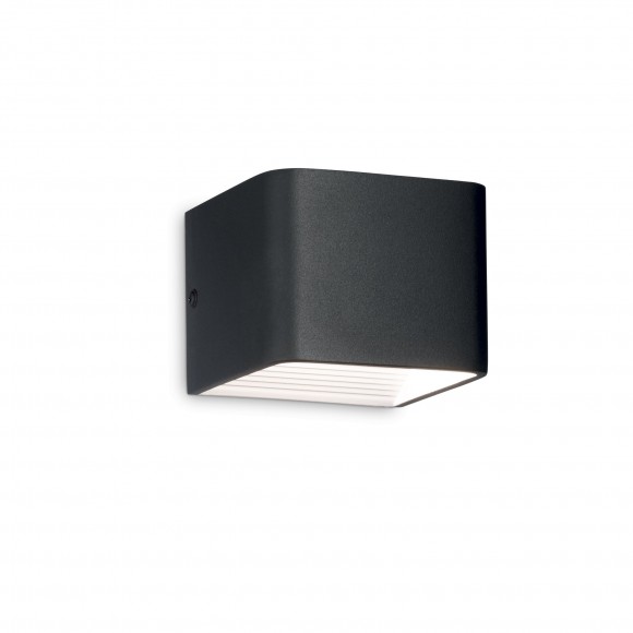 Ideal Lux 243191 LED Wandleuchte Click 1x6W | 3000K - schwarz