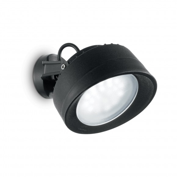 Ideal Lux 247168 LED Außenwandleuchte Tommy 1x23W | 3000K | IP66 - schwarz