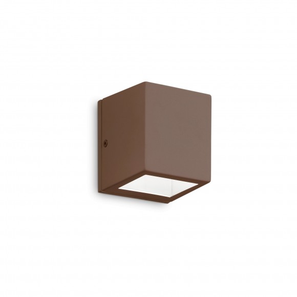 Ideal Lux 249346 Außenwandleuchte Twin 1x15W | G9 | IP44 - Coffee