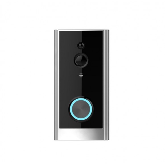 Immax 07705L Smart Doorbell Lite IP65 – Bewegungserkennung, integrierte Kamera, Silber