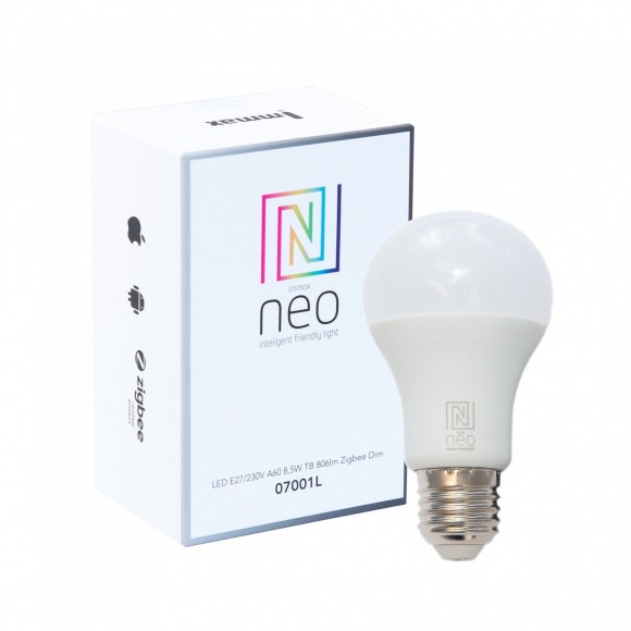 Immax Neo 07001L LED Lampe 1x8,5W | E27 | RGB