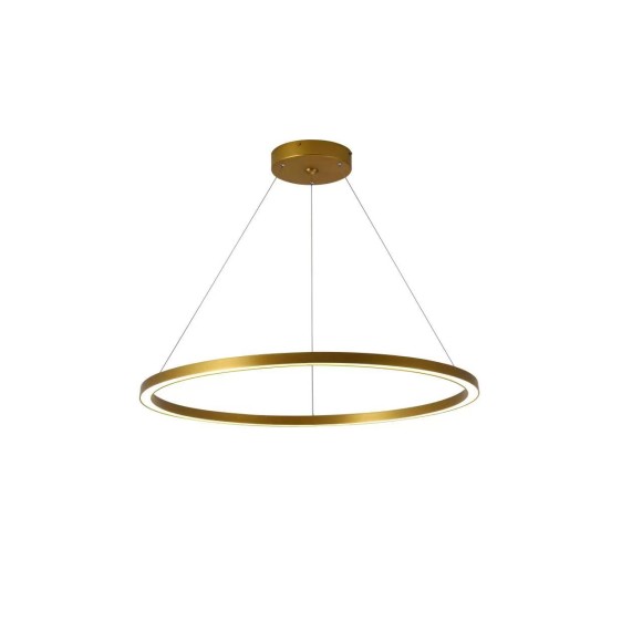 Immax 07159-G80 LED-Deckenpendelleuchte Neo Fino 1x60W | 4200lm | 2700-6500K - dimmbar, fernbedienbar, intelligent, gold