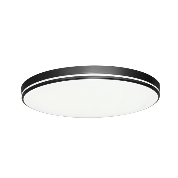 Immax NEO LITE 07148-B40 LED-Deckenleuchte Areas 1x24W | 1680lm | 2700-6500K - Dimmable, Fernbedienung, WiFi, schwarz