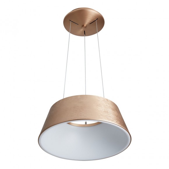 Italux 5356-840RP GB-3-LED Deckenleuchte Lunga 1x40W | 2200L | 3000K - goldbraun, weiß