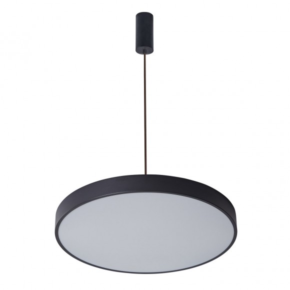 Italux 5361-860RP-BK-3 LED Hängeleuchte Deckenleuchte Orbital 1x60W | 3600lm | 3000K - schwarz, weiß