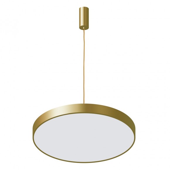 Italux 5361-860RP-GD-3 LED Hängeleuchte Deckenleuchte Orbital 1x60W | 3600lm | 3000K - gold, weiß