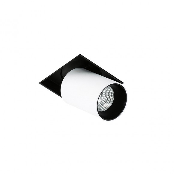 Italux GL7119-1/12W 3000K WH+BL Novum Trimless Single | 12W integrierte LED-Quelle | 810lm | 3000K