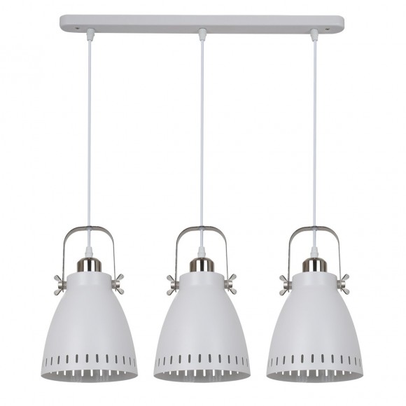 Italux MD-HN8026S-3-WH + S Hängeleuchte Franklin 1x60W | E27