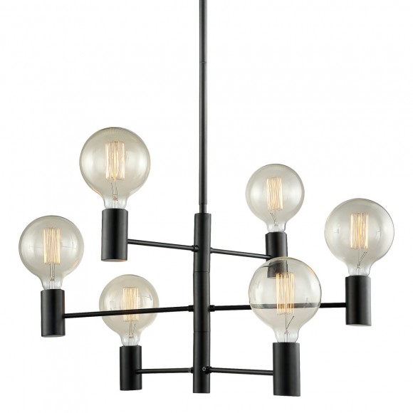 Italux MDM3339/6 BK Veva | 40W E27
