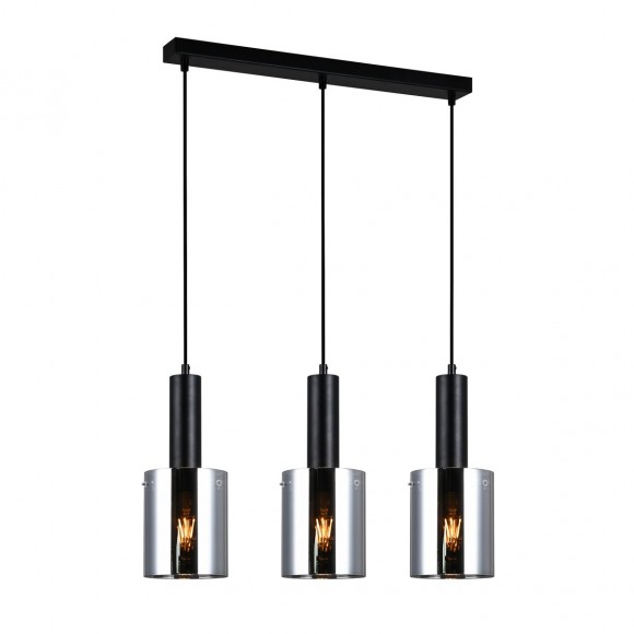 Italux PND-5581-3-BK+SG Sardo | 40W E27