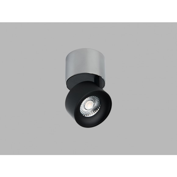 LED2 11508253 LED-Deckenleuchte Klip On 1x11W | 770lm | 2700K - einstellbar, Chrom, Schwarz