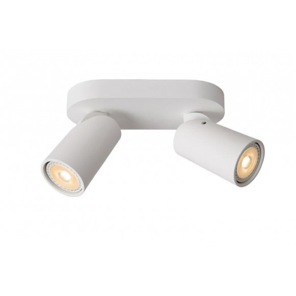 Lucide 23954/11/31 LED Decken- und Spotleuchte Xyrus 2x5W | GU10 | 2200K - dimmbar