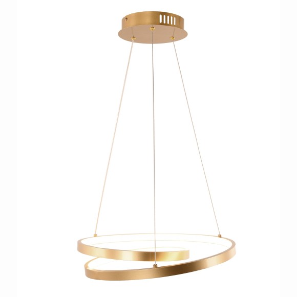 Luce Ambiente Design LIEVE-S-ORO  LED Pendelleuchte LIEVE | 30W integrierte LED-Quelle | Seilleuchte | gold